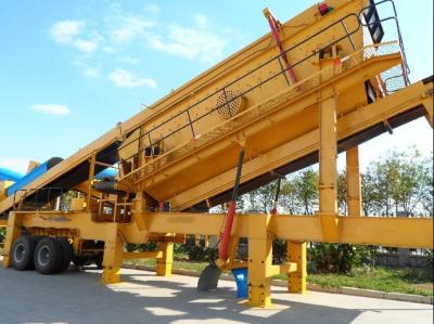 China Mobile Screening Plant  crushing screening plant mobile jaw crusher impact stone crusher stone crushing machinery Te koop