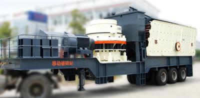 China Mobile Cone Crushing Station crushing screening plant mobile jaw crusher impact stone crusher stone crushing machinery for sale