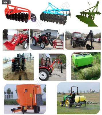 China 130hp 140hp 150hp 4WD diesel 2wd 6-Cylinder Big Chassis Agricultural Machine Large Farm Tractor for sale