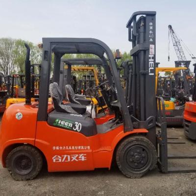 China Used New Model 2016 Heli 3ton Fd30 Diesel Forklift with Powerful Engine for sale