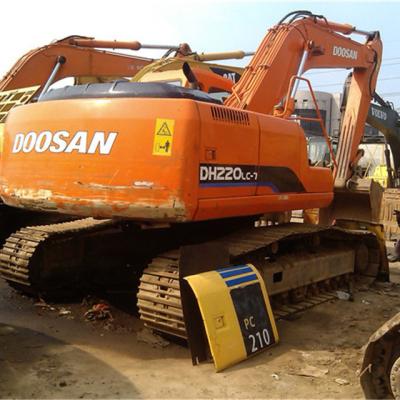 China Excavador usado Digger de Doosan Dh 220LC-7 Corea del excavador con el buen motor en venta en venta