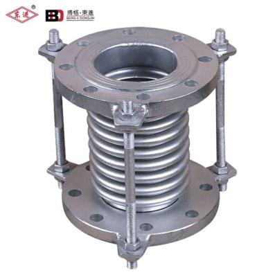 China Joining Pipe Lines High Grade Pipeline Metal Bellows Axial Corrugated Expansion Joint Compensator for sale