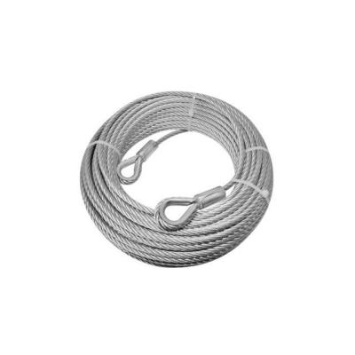 China Steel Wire Rope & 1x19 6x37 6x19 Crane Rope Stainless Steel Wire rope with wholesale price for architectural, construction for sale