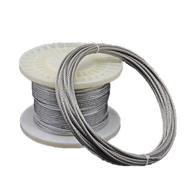 China Forming wire stainless steel grade of stainless steel is Marine Wire Rope For Railing for sale