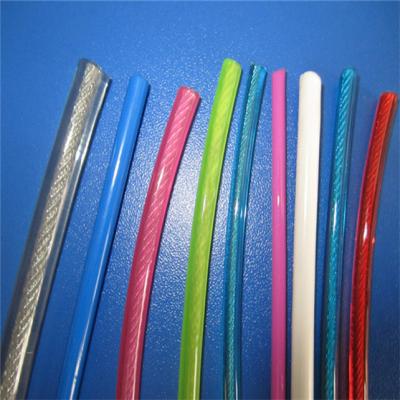 China Construction plastic coated steel cable for sale