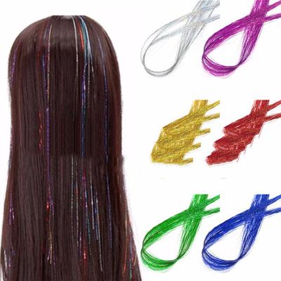 China 2021 Hot Sale Urban Leisure Hair Wigs Braiding Hair Solid Gradients Dyed All Colors 15 Inch Synthetic Braid Hair Female Wigs for sale