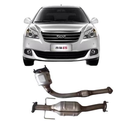 China Automotive Exhaust System Chery A5/E5/Qi Yun 3 Three-Way Catalytic Converter Assembly for sale