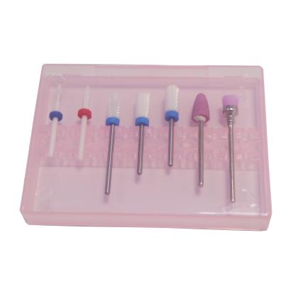 China Smooth/Grind/Sharpen 2020 Salon Use 7pcs Multifunctional Nail Drill Bits Carbide Nail Drill Bits Manicure Tools Set For Removing Gel Polish for sale