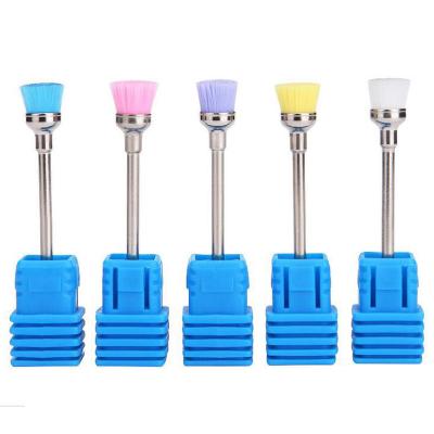 China Durable Multiple Nail Drill Bit For Removing Gel Nail Tungsten Carbide Diamond Gold Color Cuticle Nail Strong Sturdy Bit for sale