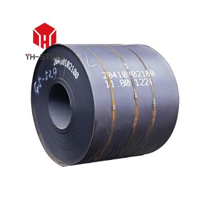 China Ship Plate Q235 Q345 S235jr steel coil Black Low Mild Steel Ms Coil Yehui HRC Hot Rolled Carbon Steel Coil for sale