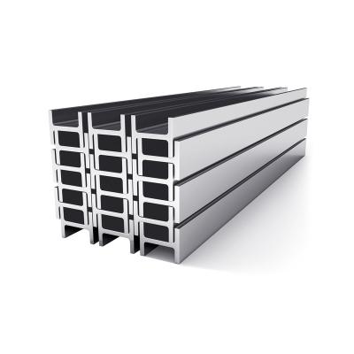 China Decoration and construction Hot-dip galvanized structure H beam carbon steel H beam price customized structural steel I beam for sale