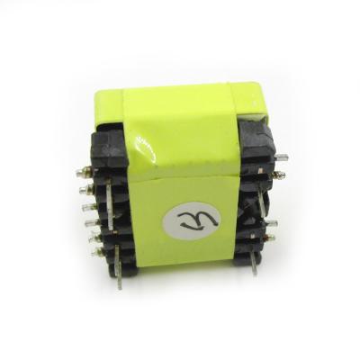 China 120v High Frequency EE13 to 12v Horizontal Step Down Transformer EE13 Ferrite 8 Terminals High Frequency Transformer for sale