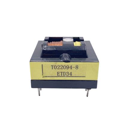 China High frequency power transformer with ETD34 vertical type high frequency current transformer for sale