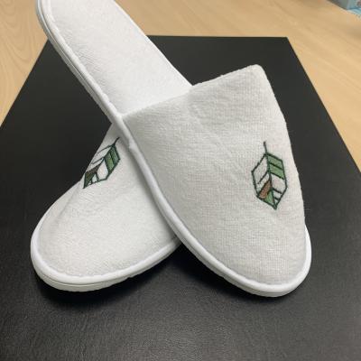 China Hotel Slipper Anti-Slip Hotel Amenities Disposable Towel Terry for sale