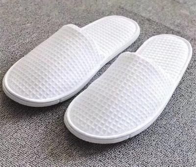 China Waffle Terry Hotel Hotel Slipper 5mm EVA Hotel Amenities for sale