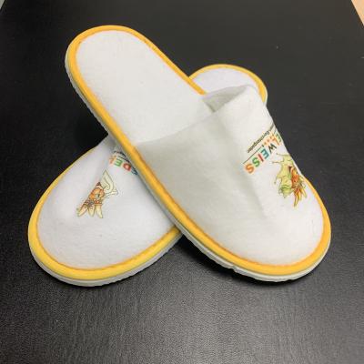 China Lightweight Child Velvet Terry Hotel Slipper Quality Disposable Cheap Amenities for sale