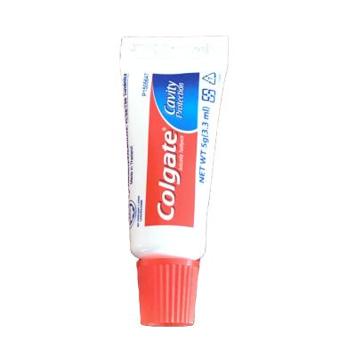 China Whitening Genuine Brand Toothpaste 5g Hotel Amenities for sale