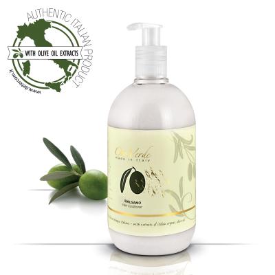 China Color-protecting Italian Olive Oil Conditioner 500ml Golden Luxury Amenities for sale