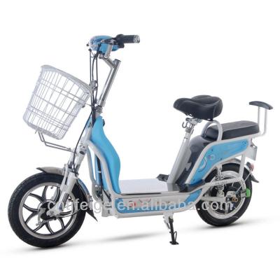 China Best Quality Single Type Steel 16inch City Electric Bike Without Pedal Assist [FP-ES-LT016] for sale