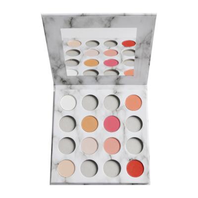 China Cosmetics Makeup Private Label Eyeshadow Palette Vegan DIY Waterproof Holographic Eyeshadow Palette for sale