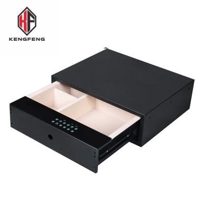 China Safe Digital Smart Touch Screen Box Lock Hotel Cabinet Deposit Box Password Lock Drawer Smart Safe for sale