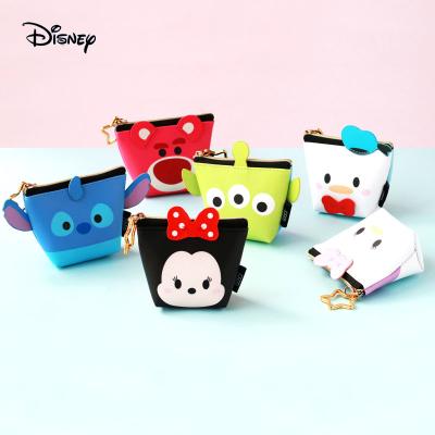 China Fashion Cute Genuine Disney Cartoon Cute Female Purse Small Multicolor Mickey Women Waterproof PU Coin Purse for sale