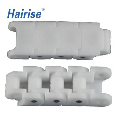 China Oil Resistant Hairise Plastic Flexible Chain Conveyor For Chemical Manufacturing for sale