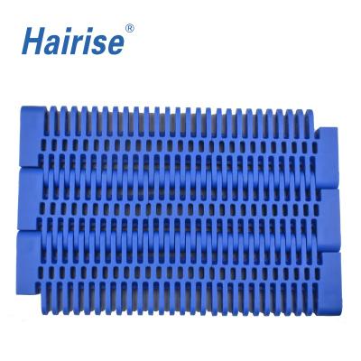 China Har400 Series Heat Resistant Wholesale High Quality Plastic Flush Grid Hairise Modular Belt Food Conveyor System Supplier for sale