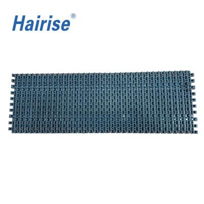 China food & Hairise Durable Beverage Plant Using Har1505 Low Price Flat Surface Modular Belt Conveyor for sale