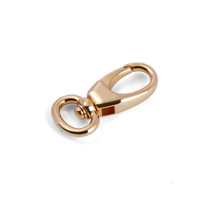 China Safety General Zinc Alloy Spring Buckle Metal Plating Industry Snap Hook For Bags Charms Keychains Pet Ropes for sale