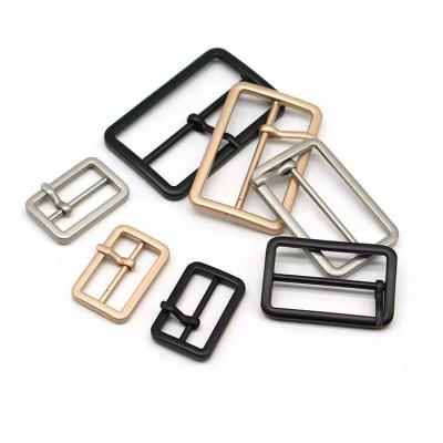 China Pin Buckle Good Quality Metal Ladies Belt Buckle Empty Single Fork Buckles Leather Craft Accessories For Dog for sale