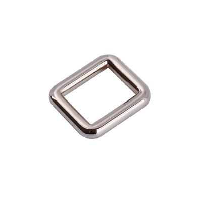 China Garment\jeans\DIY\promotional high quality anti rust rectangle metal zinc alloy square buckle bags\overcoat for purse garment bag belt for sale