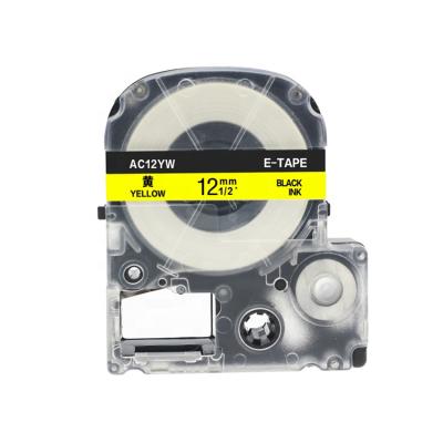 China COMPATIBLE Compatible Yellow Label Tape 12mm For Epson LW300 LW400 Label Maker for sale