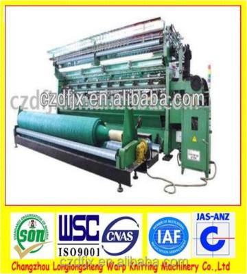 China Warp Mesh Vegetable Bag Making Machine Double Needle Bar Raschel Warp Knitting Machine for sale