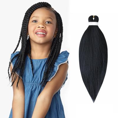 China Julianna Hair Braiding Hair 20 Inch 100% Kanekalon Braiding Hair Pre Stretched Private Label Short Kids Pre Stretched Color Hair for sale