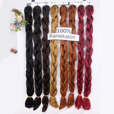 China 100% AFRELLE FIBER 82inch braid kanekalones ultra premium original hair 3x jumbo ombre synthetic hair extension ultra braid for sale