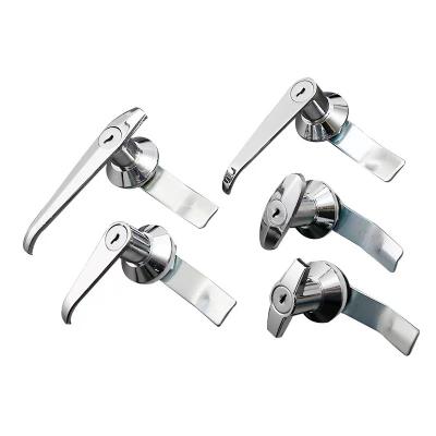 China Zinc Alloy Electric T-Handle Strong T Lock Cam Compression Cabinet Swing Handle Lock for sale