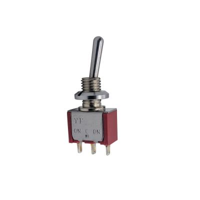 China MTS102 Instrumentation Inverter Factory Direct Sale 3 Pin 5 Amp Max Current Toggle Switch For Instrumentation for sale