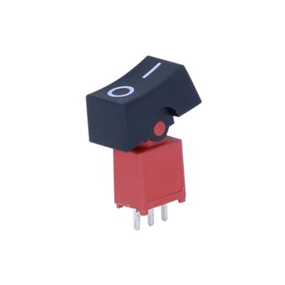 China ON ON SPDT 2 Position 3 Pin ON ON Plastic Miniature Rocker Switch for sale