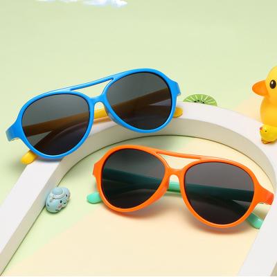 China DHK15043 Soft Flexible Anti UV400 Sunglasses Kids Polarized Sunglasses For Kids Eyewear 2021 High Quality for sale