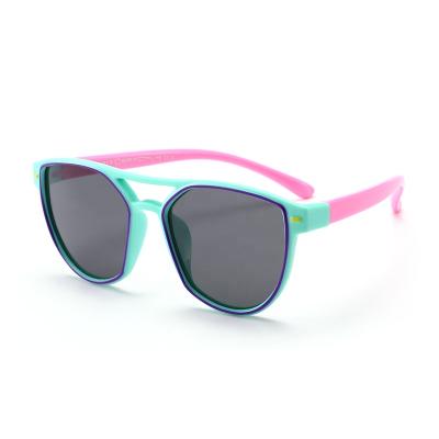 China 2021 Sun Glasses Cute Retro Vintage Children Sunglasses DHK8172 Fashion Cat Eye Sunglasses For Kids for sale