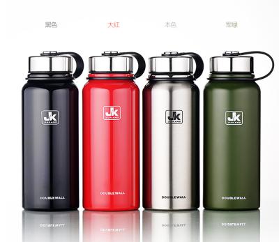 China Custom Business Double Wall Stainless Steel Sport Vacuum Flask Water Bottle for sale