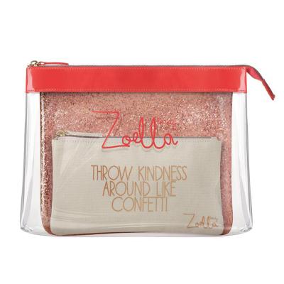 China NATIONAL Cosmetics Wholesale Transparent Travel Accessories Women Waterproof Cosmetic Makeup Bag for sale