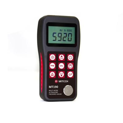 China Multi Mode Ultrasonic Thickness Tester With Cost Effective / USB Connection Function MT190 for sale