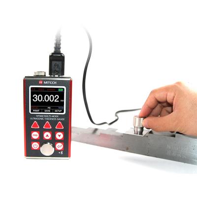 China Extruded Aluminum Digital Ultrasonic Thickness Gauge Equiped With Bluetooth Printer MT660 for sale