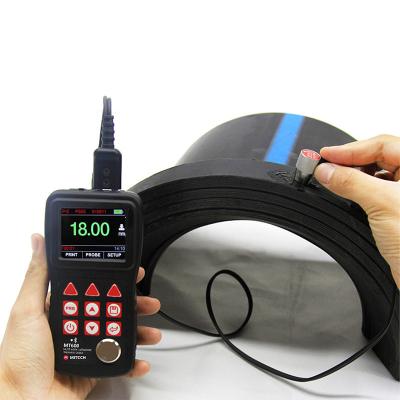 China Probe Zero Function Metal Thickness Tester , Auto Sleep Electronic Thickness Gauge MT600 for sale