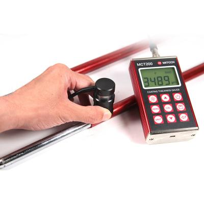 China High Accuracy Probes Thickness Coating Gauge With Measuring Status Indicator MCT200 for sale