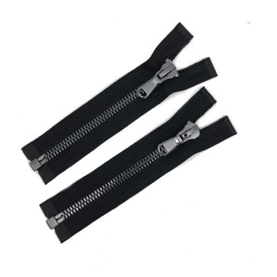 China Viable Black Proximal Zipper High Quality Clothes Bag Zipper for sale