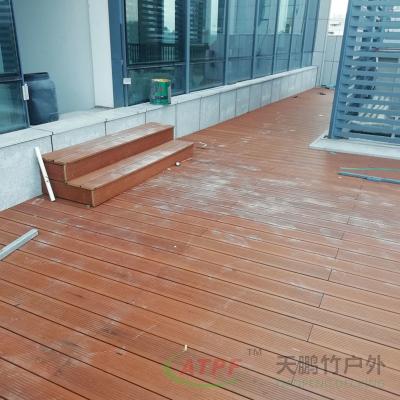 Cina Carbonizzazione Bambù Piano Decking 200mm Larghezza ODM in vendita