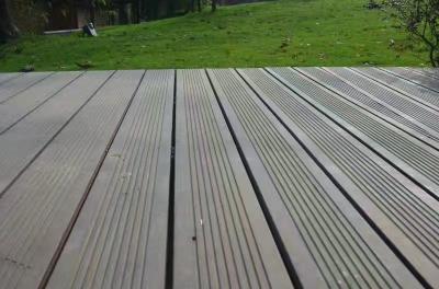 China Transform Deck Eco-Friendly Komposit Decking Ausstattung Dunkel und Licht Holzkohle zu verkaufen